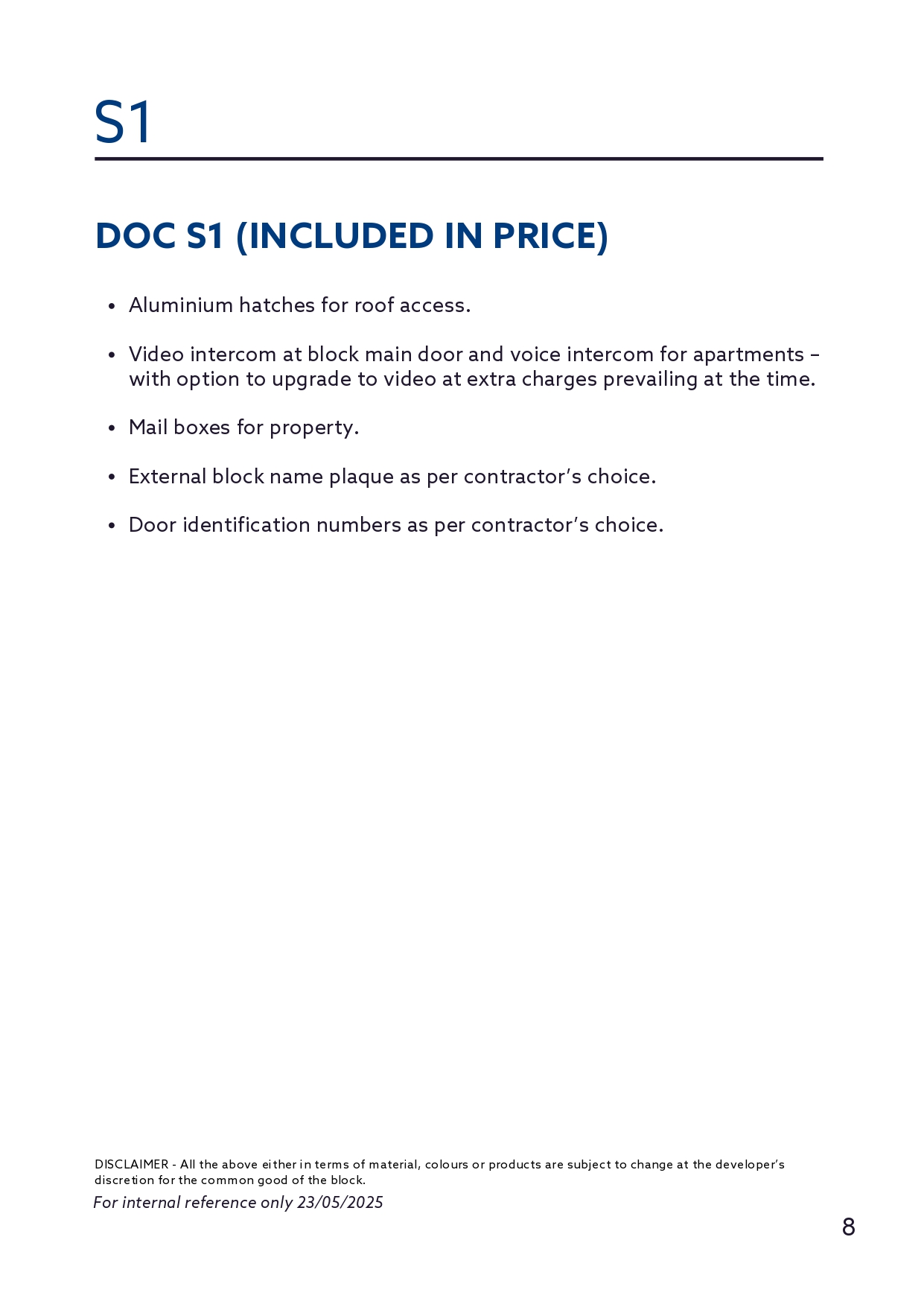 Specifications Page 6